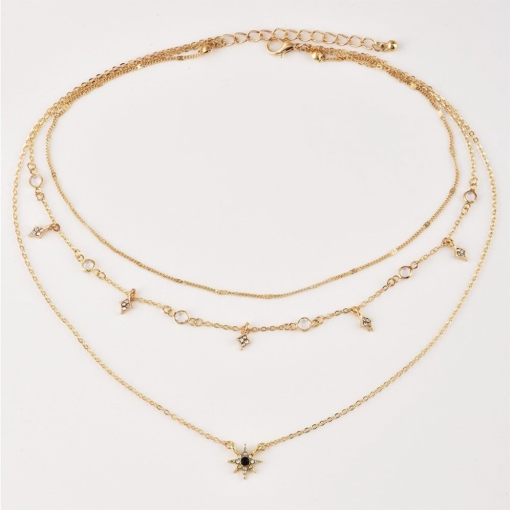 ❗️LAST❗️Delicate Star Layered Choker - Picture 3 of 3